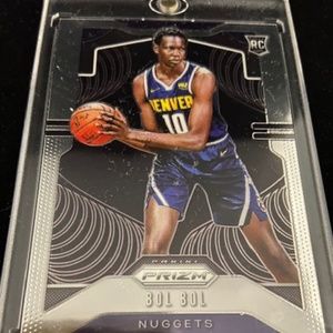 Bol Bol rookie card Panini Prizm